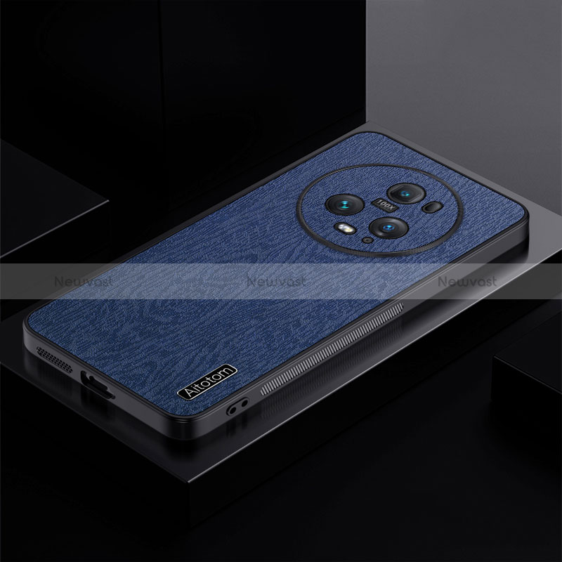 Ultra-thin Silicone Gel Soft Case Cover PB1 for Huawei Honor Magic5 Pro 5G Blue