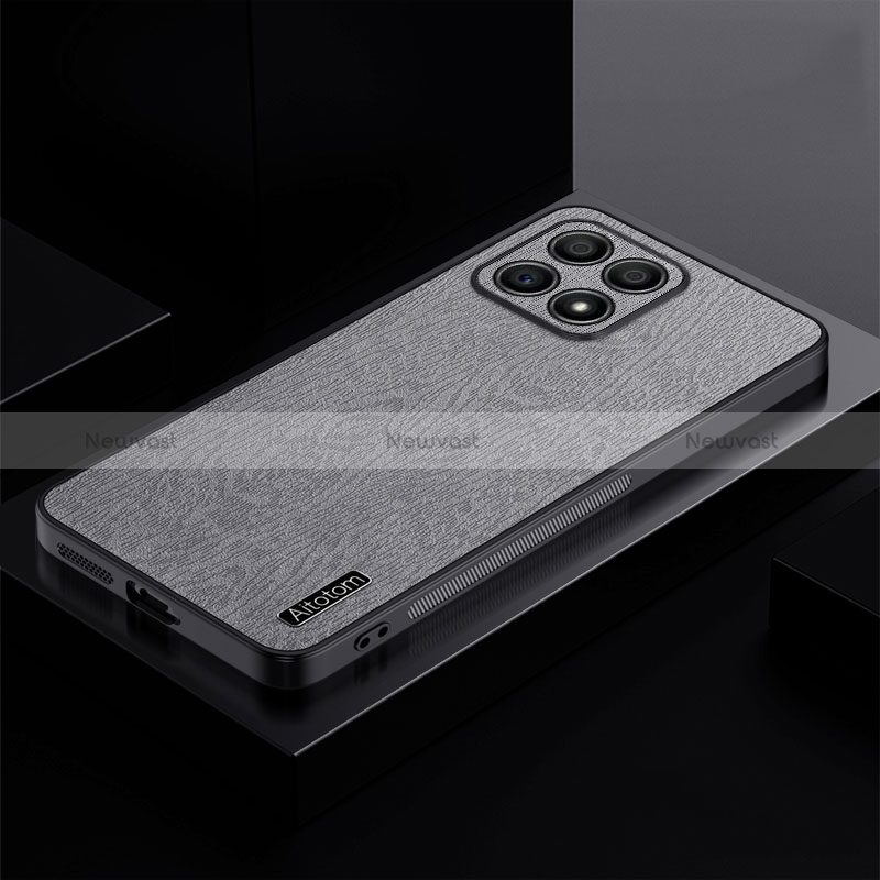 Ultra-thin Silicone Gel Soft Case Cover PB1 for Huawei Honor X30i Gray