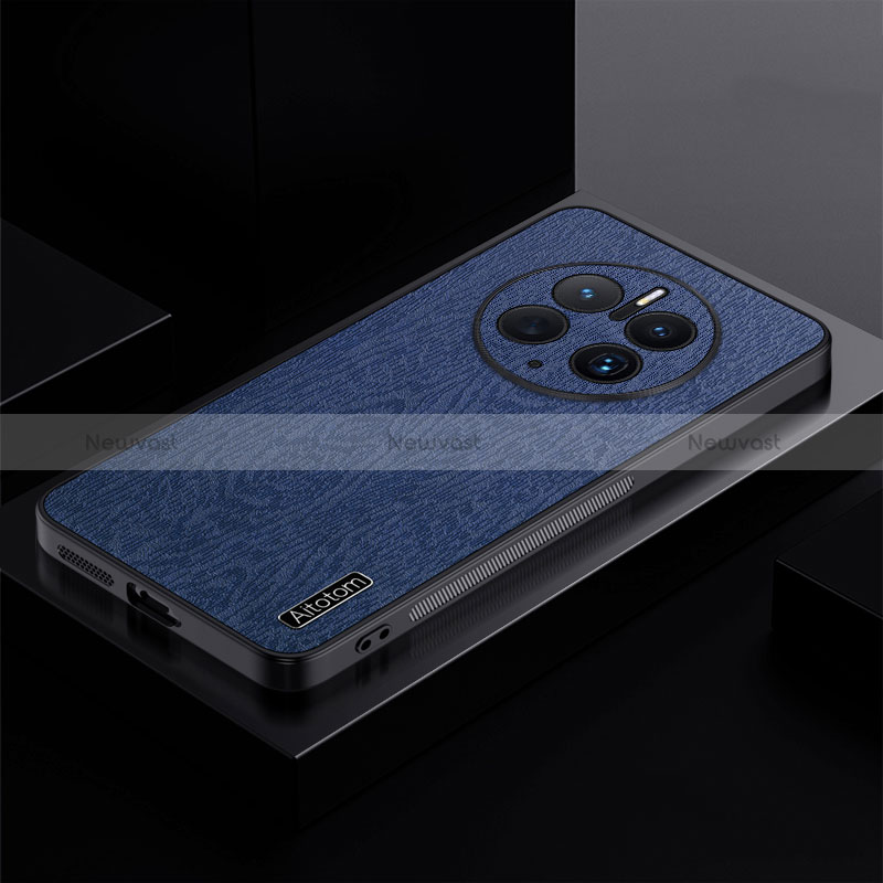 Ultra-thin Silicone Gel Soft Case Cover PB1 for Huawei Mate 50 Pro Blue