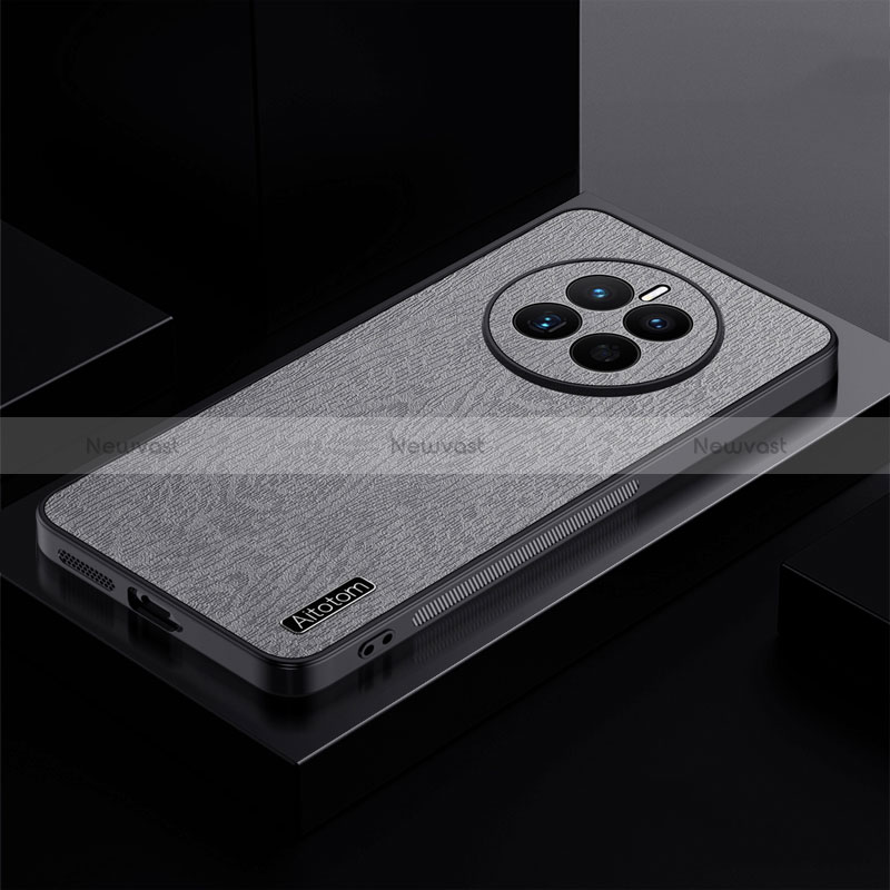 Ultra-thin Silicone Gel Soft Case Cover PB1 for Huawei Mate 50E Gray