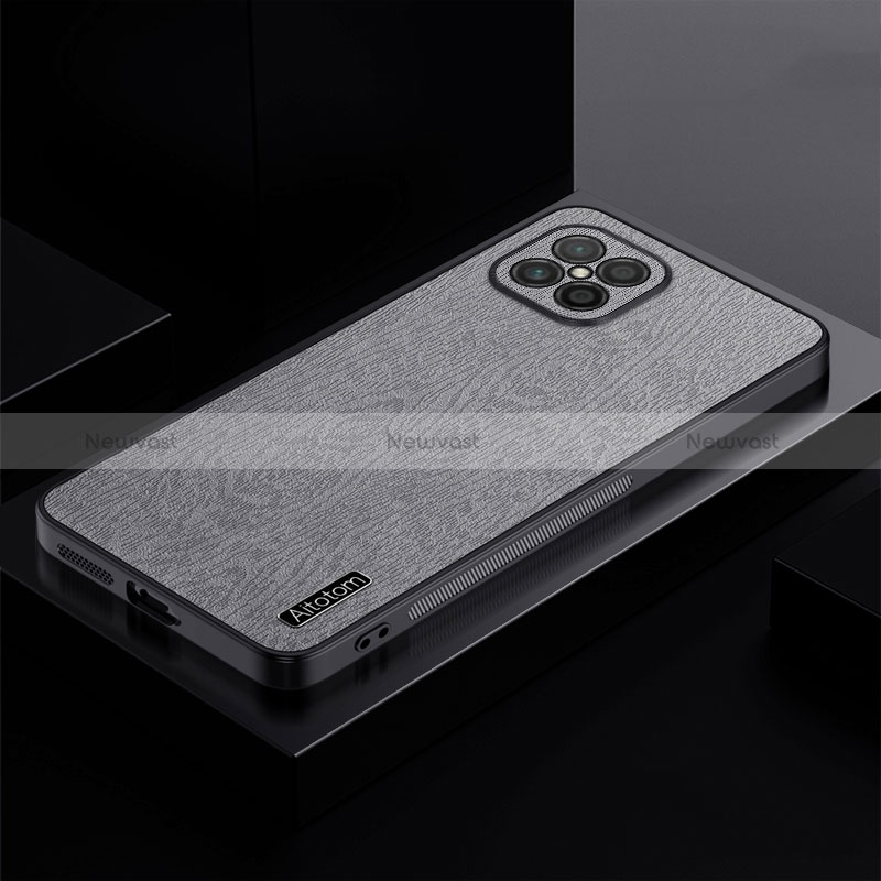 Ultra-thin Silicone Gel Soft Case Cover PB1 for Huawei Nova 8 SE 4G Gray