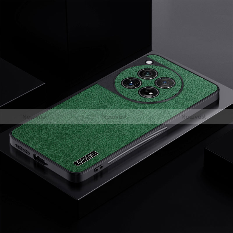 Ultra-thin Silicone Gel Soft Case Cover PB1 for OnePlus 12R 5G Green