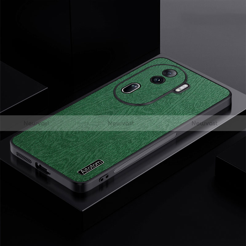 Ultra-thin Silicone Gel Soft Case Cover PB1 for Oppo Reno11 Pro 5G Green