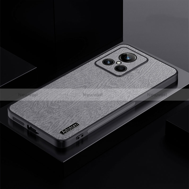 Ultra-thin Silicone Gel Soft Case Cover PB1 for Realme GT2 Master Explorer Gray