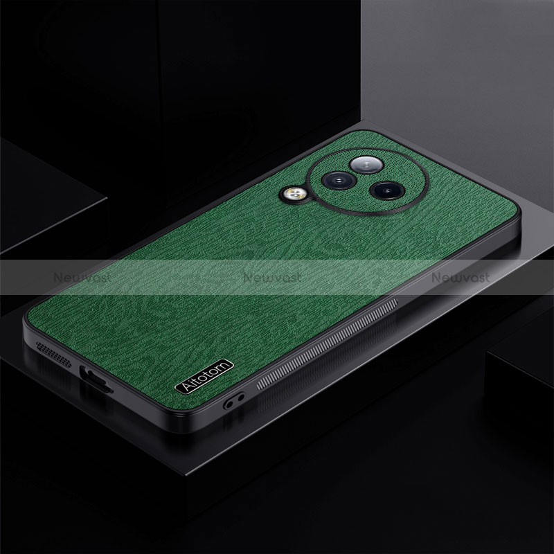 Ultra-thin Silicone Gel Soft Case Cover PB1 for Xiaomi Civi 3 5G Green