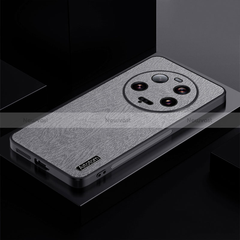 Ultra-thin Silicone Gel Soft Case Cover PB1 for Xiaomi Mi 13 Ultra 5G Gray