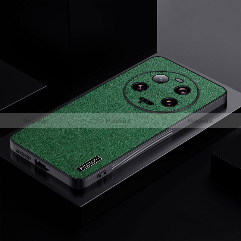 Ultra-thin Silicone Gel Soft Case Cover PB1 for Xiaomi Mi 13 Ultra 5G Green