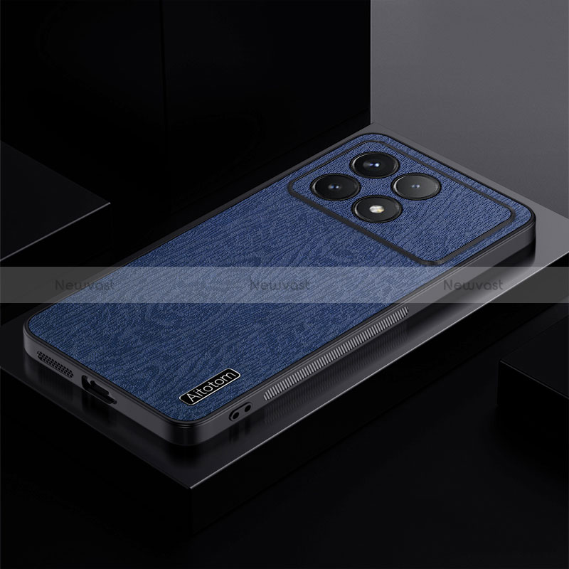 Ultra-thin Silicone Gel Soft Case Cover PB1 for Xiaomi Redmi K70 5G Blue