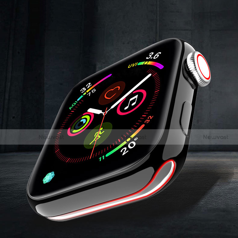 Ultra-thin Silicone Gel Soft Case Cover S01 for Apple iWatch 4 40mm