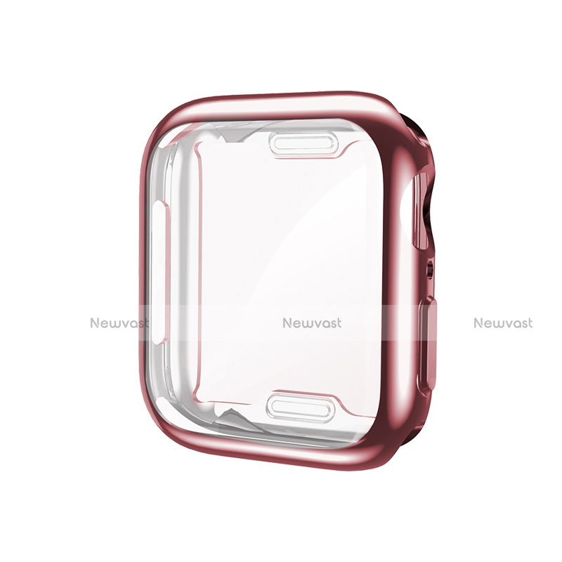 Ultra-thin Silicone Gel Soft Case Cover S01 for Apple iWatch 5 44mm