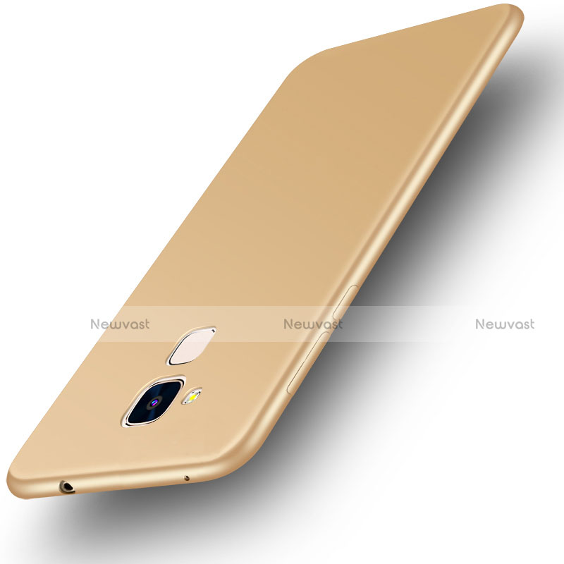 Ultra-thin Silicone Gel Soft Case Cover S01 for Huawei Honor 5C Gold