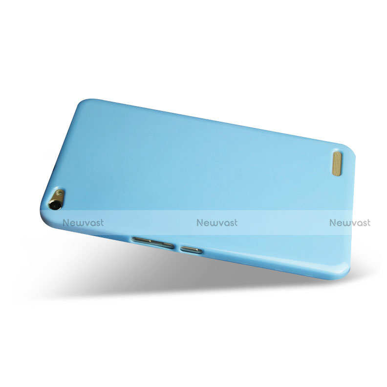 Ultra-thin Silicone Gel Soft Case Cover S01 for Huawei MediaPad X2 Sky Blue