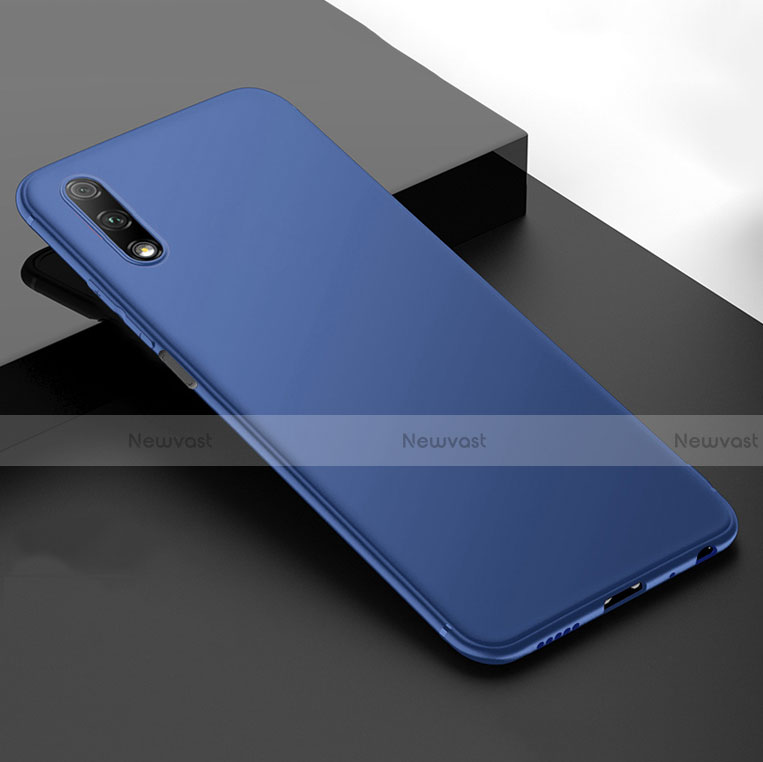 Ultra-thin Silicone Gel Soft Case Cover S01 for Huawei P Smart Z (2019) Blue