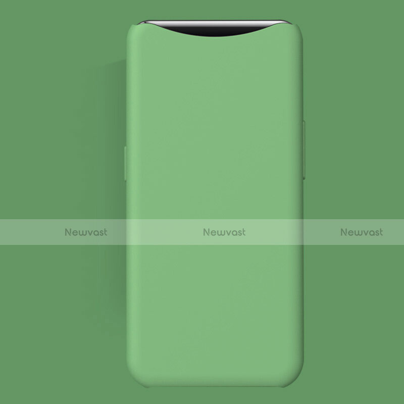 Ultra-thin Silicone Gel Soft Case Cover S01 for Oppo Find X Green