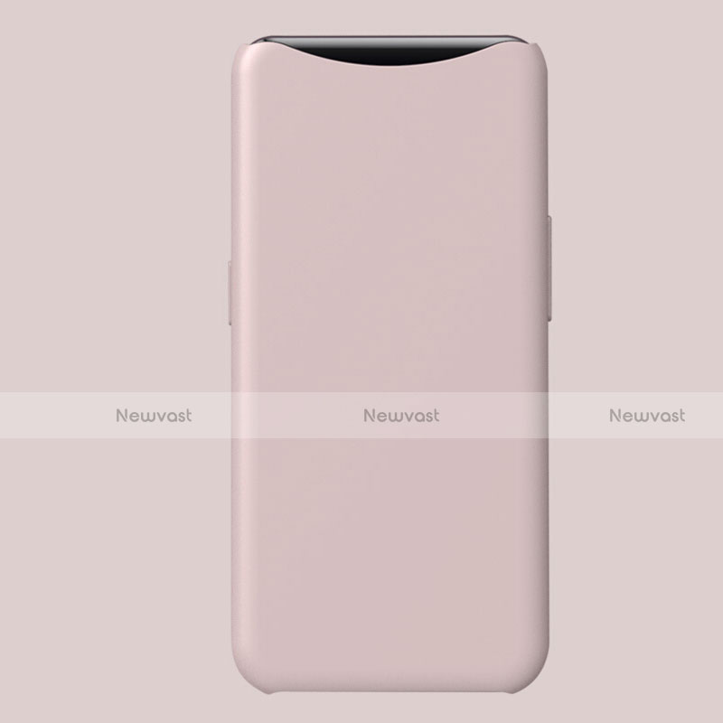 Ultra-thin Silicone Gel Soft Case Cover S01 for Oppo Find X Pink