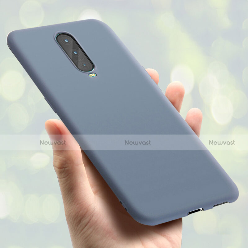 Ultra-thin Silicone Gel Soft Case Cover S01 for Oppo RX17 Pro Sky Blue