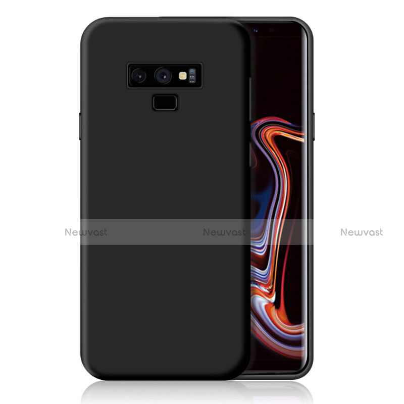 Ultra-thin Silicone Gel Soft Case Cover S01 for Samsung Galaxy Note 9 Black