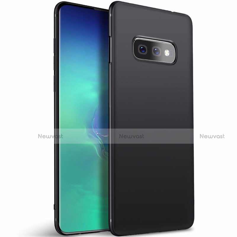 Ultra-thin Silicone Gel Soft Case Cover S01 for Samsung Galaxy S10e Black