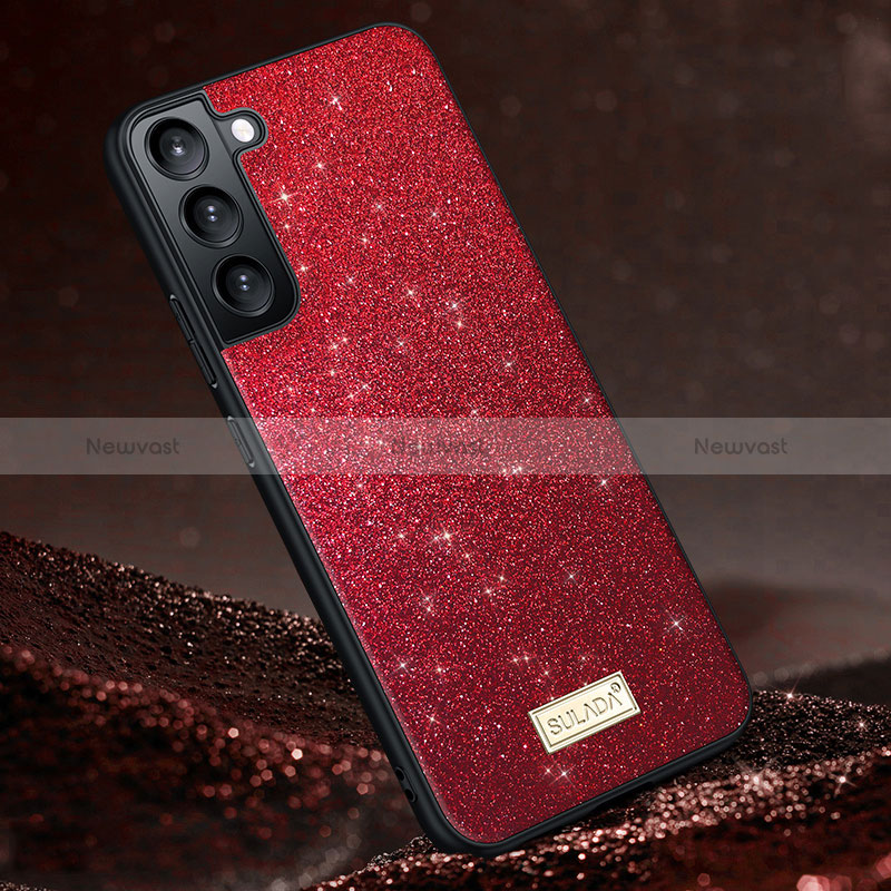 Ultra-thin Silicone Gel Soft Case Cover S01 for Samsung Galaxy S24 5G Red