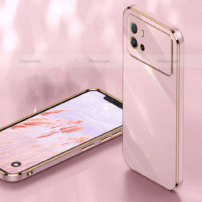 Ultra-thin Silicone Gel Soft Case Cover S01 for Vivo iQOO 9 5G