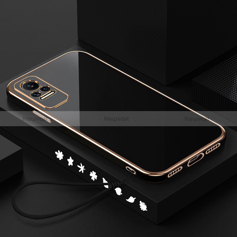 Ultra-thin Silicone Gel Soft Case Cover S01 for Xiaomi Civi 1S 5G Black