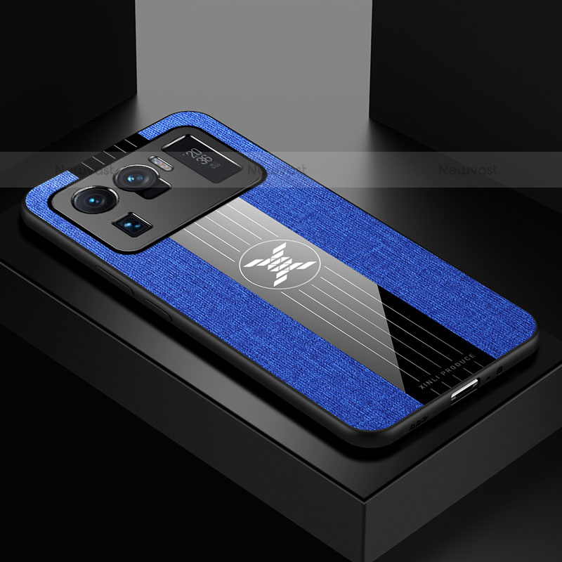 Ultra-thin Silicone Gel Soft Case Cover S01 for Xiaomi Mi 11 Ultra 5G Blue