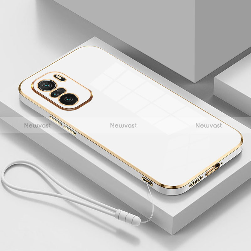 Ultra-thin Silicone Gel Soft Case Cover S01 for Xiaomi Mi 11i 5G White