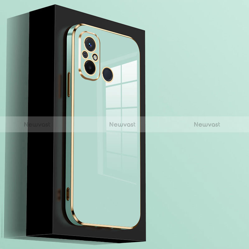 Ultra-thin Silicone Gel Soft Case Cover S01 for Xiaomi Poco C55 Green