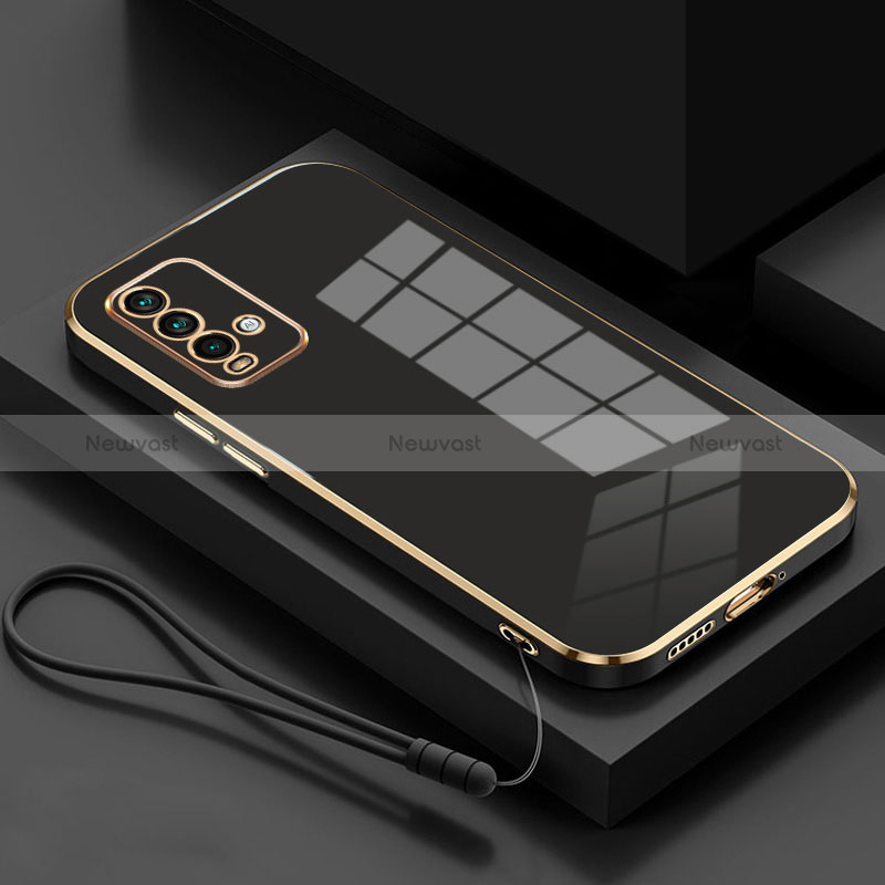 Ultra-thin Silicone Gel Soft Case Cover S01 for Xiaomi Redmi 9 Power Black