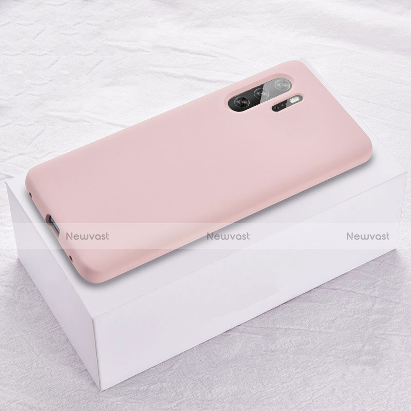 Ultra-thin Silicone Gel Soft Case Cover S02 for Huawei P30 Pro New Edition Pink