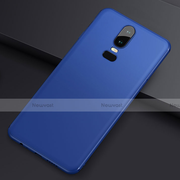 Ultra-thin Silicone Gel Soft Case Cover S02 for OnePlus 6 Blue