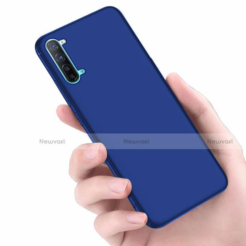 Ultra-thin Silicone Gel Soft Case Cover S02 for Oppo K7 5G Blue