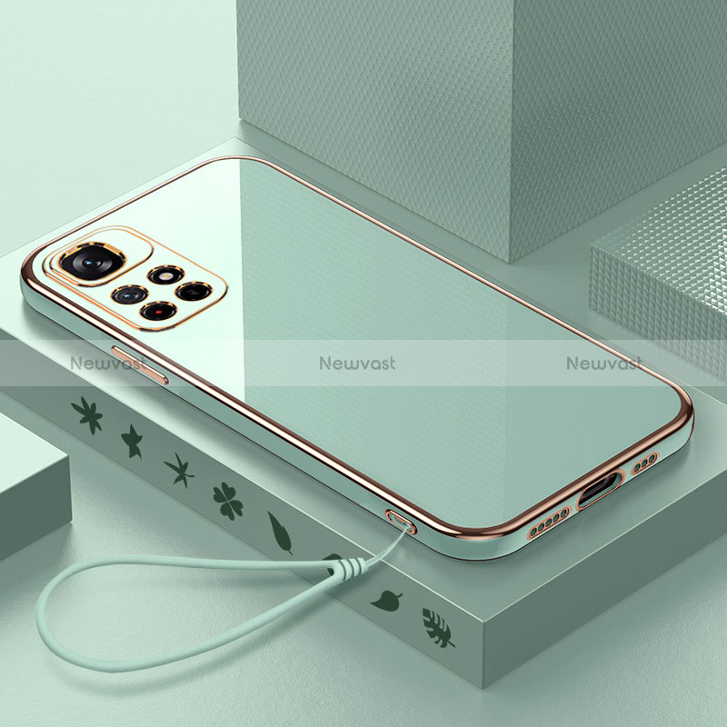 Ultra-thin Silicone Gel Soft Case Cover S02 for Xiaomi Poco M4 Pro 5G