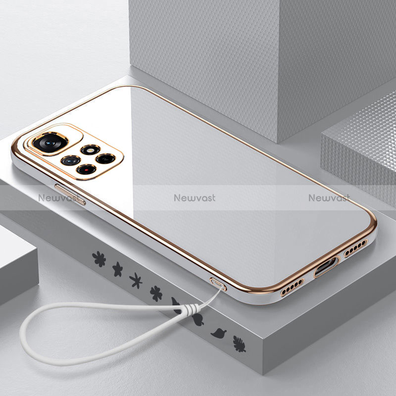 Ultra-thin Silicone Gel Soft Case Cover S02 for Xiaomi Poco M4 Pro 5G