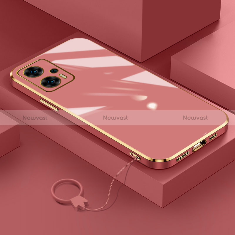 Ultra-thin Silicone Gel Soft Case Cover S02 for Xiaomi Redmi Note 11T Pro 5G Red