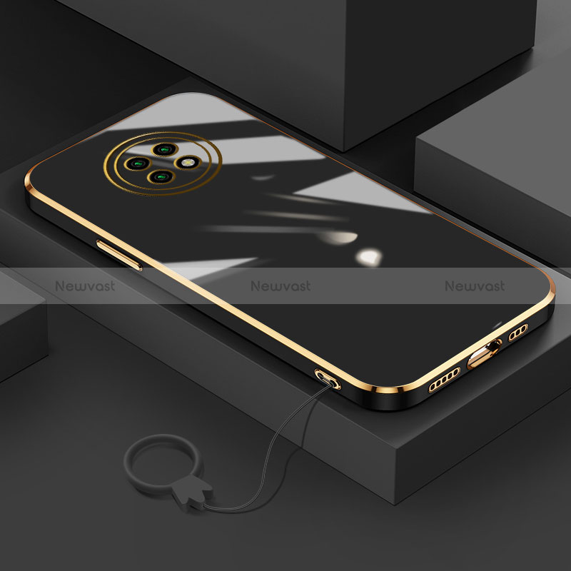 Ultra-thin Silicone Gel Soft Case Cover S02 for Xiaomi Redmi Note 9T 5G Black