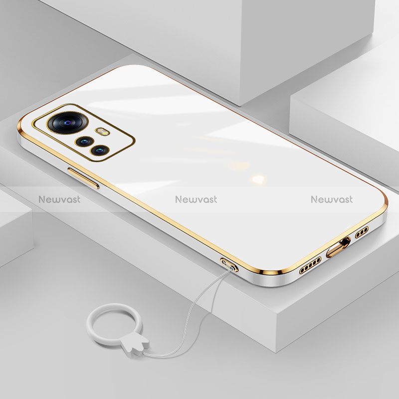 Ultra-thin Silicone Gel Soft Case Cover S03 for Xiaomi Mi 12T 5G White