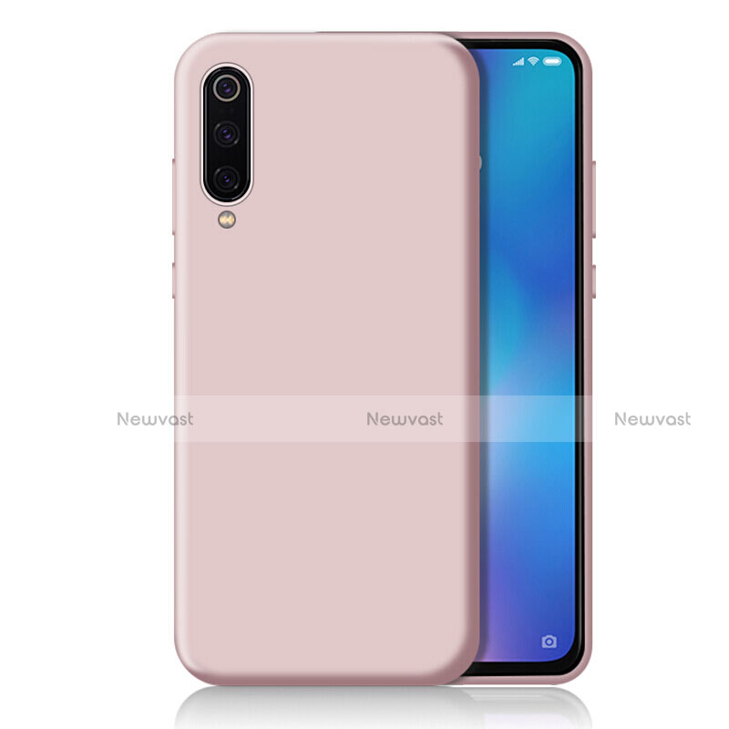 Ultra-thin Silicone Gel Soft Case Cover S04 for Xiaomi Mi A3 Lite Rose Gold