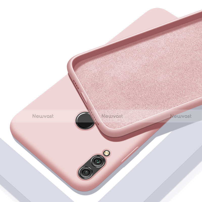 Ultra-thin Silicone Gel Soft Case Cover S05 for Huawei Honor 10 Lite Pink