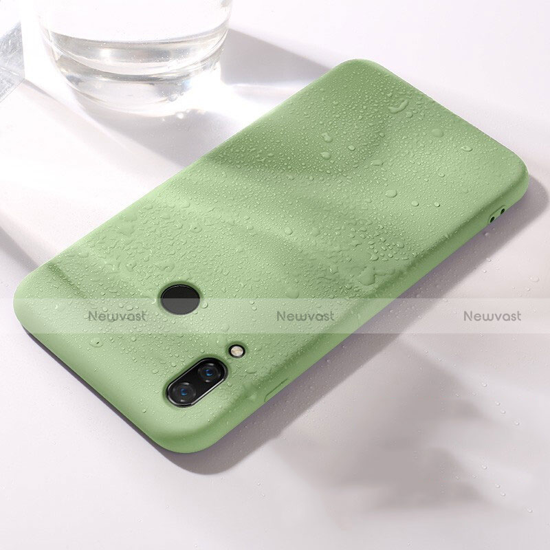 Ultra-thin Silicone Gel Soft Case Cover S05 for Huawei Honor 8X Green