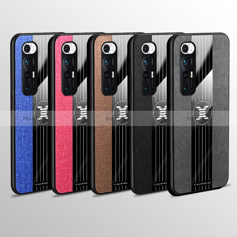 Ultra-thin Silicone Gel Soft Case Cover with Magnetic Finger Ring Stand X01L for Xiaomi Mi 10S 5G