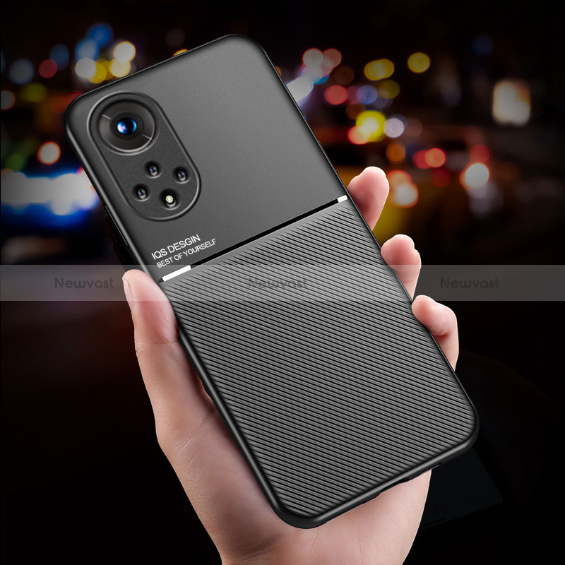 Ultra-thin Silicone Gel Soft Case Cover with Magnetic for Huawei Honor 50 5G