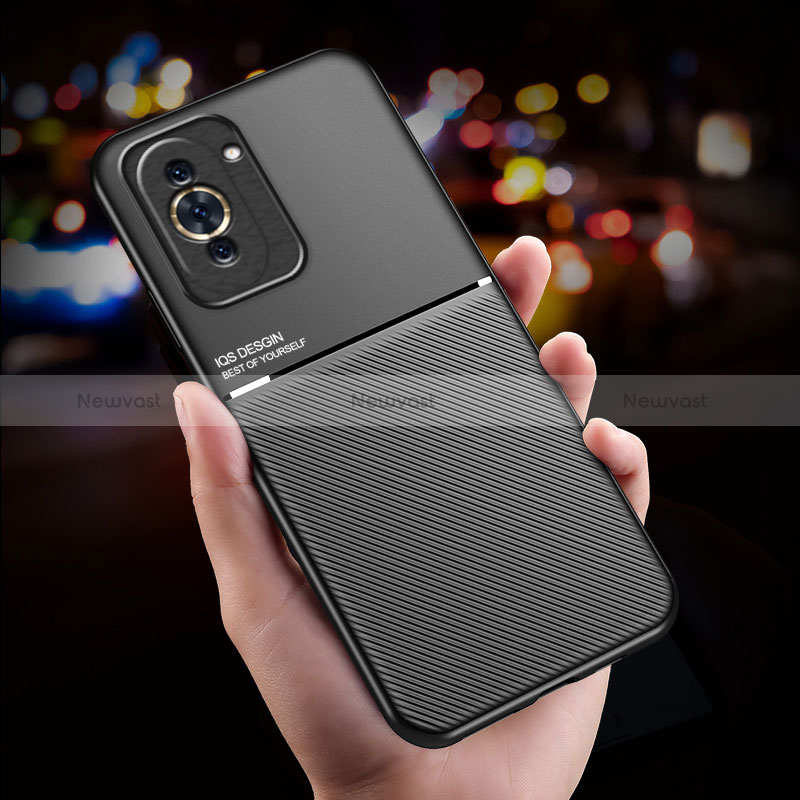 Ultra-thin Silicone Gel Soft Case Cover with Magnetic for Huawei Nova 10