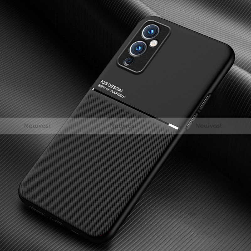 Ultra-thin Silicone Gel Soft Case Cover with Magnetic for OnePlus 9 5G