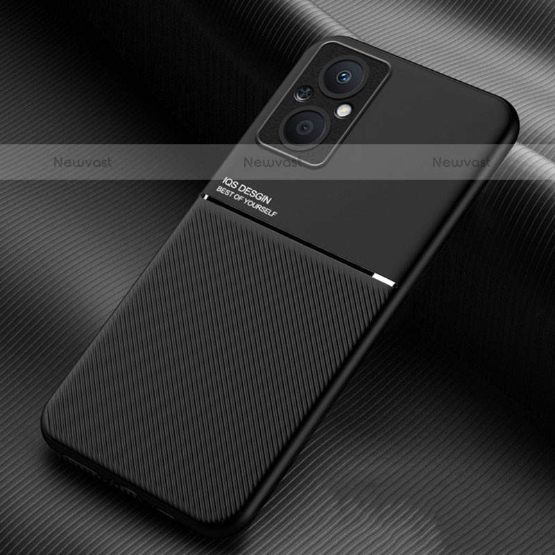 Ultra-thin Silicone Gel Soft Case Cover with Magnetic for Oppo F21 Pro 5G