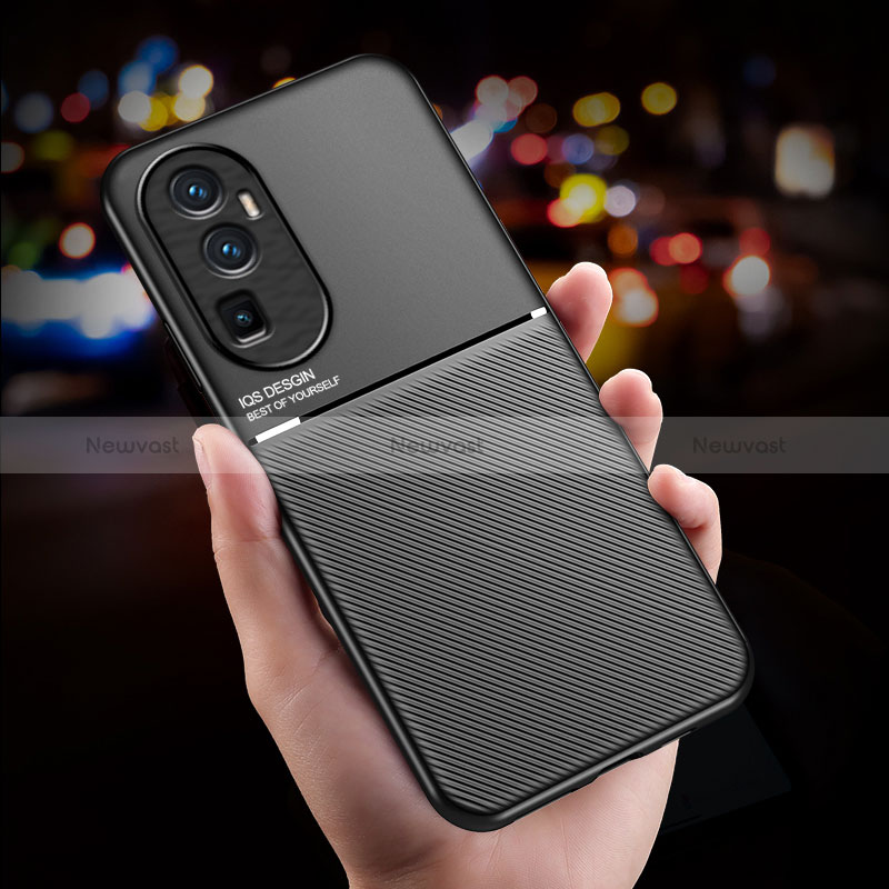 Ultra-thin Silicone Gel Soft Case Cover with Magnetic for Oppo Reno10 Pro+ Plus 5G