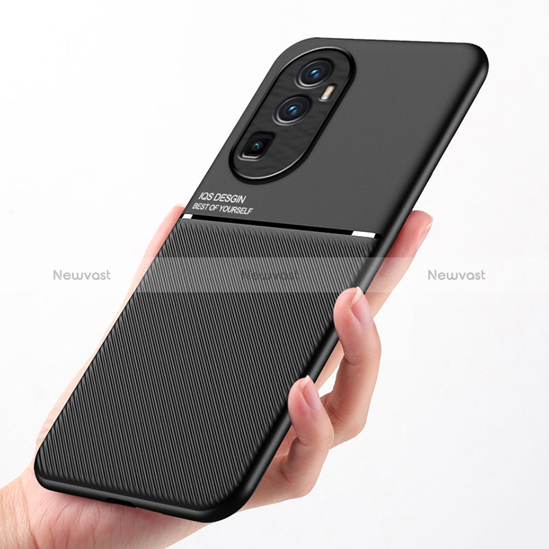 Ultra-thin Silicone Gel Soft Case Cover with Magnetic for Oppo Reno10 Pro+ Plus 5G