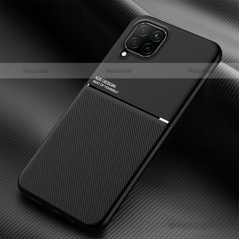 Ultra-thin Silicone Gel Soft Case Cover with Magnetic for Samsung Galaxy M62 4G Black