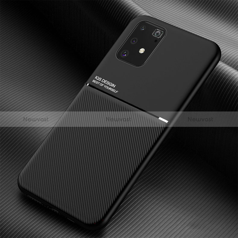 Ultra-thin Silicone Gel Soft Case Cover with Magnetic for Samsung Galaxy S10 Lite Black