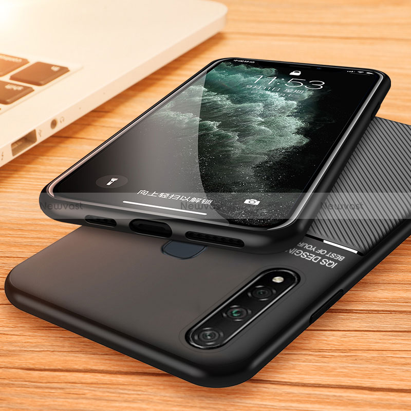 Ultra-thin Silicone Gel Soft Case Cover with Magnetic for Vivo Y19